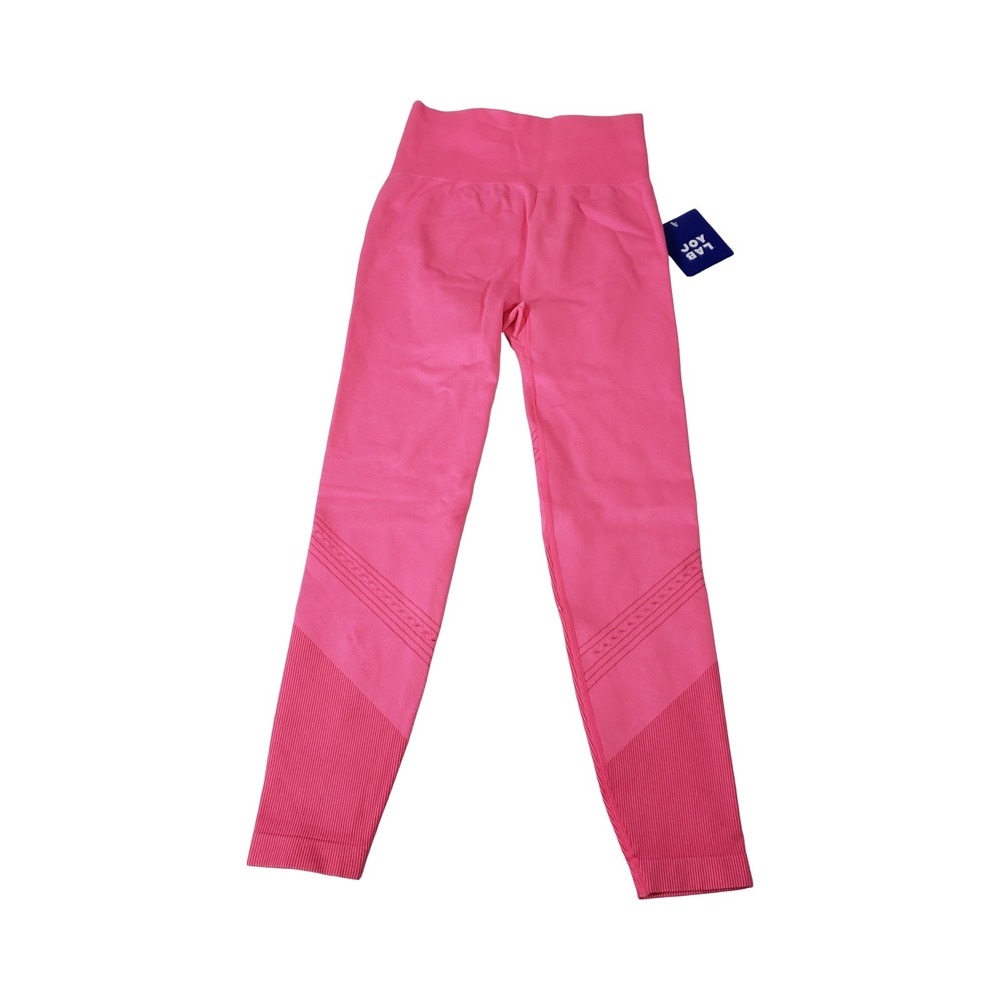 JoyLab Pink High-Rise Seamless 7/8 Length Leggings XS New With Tags